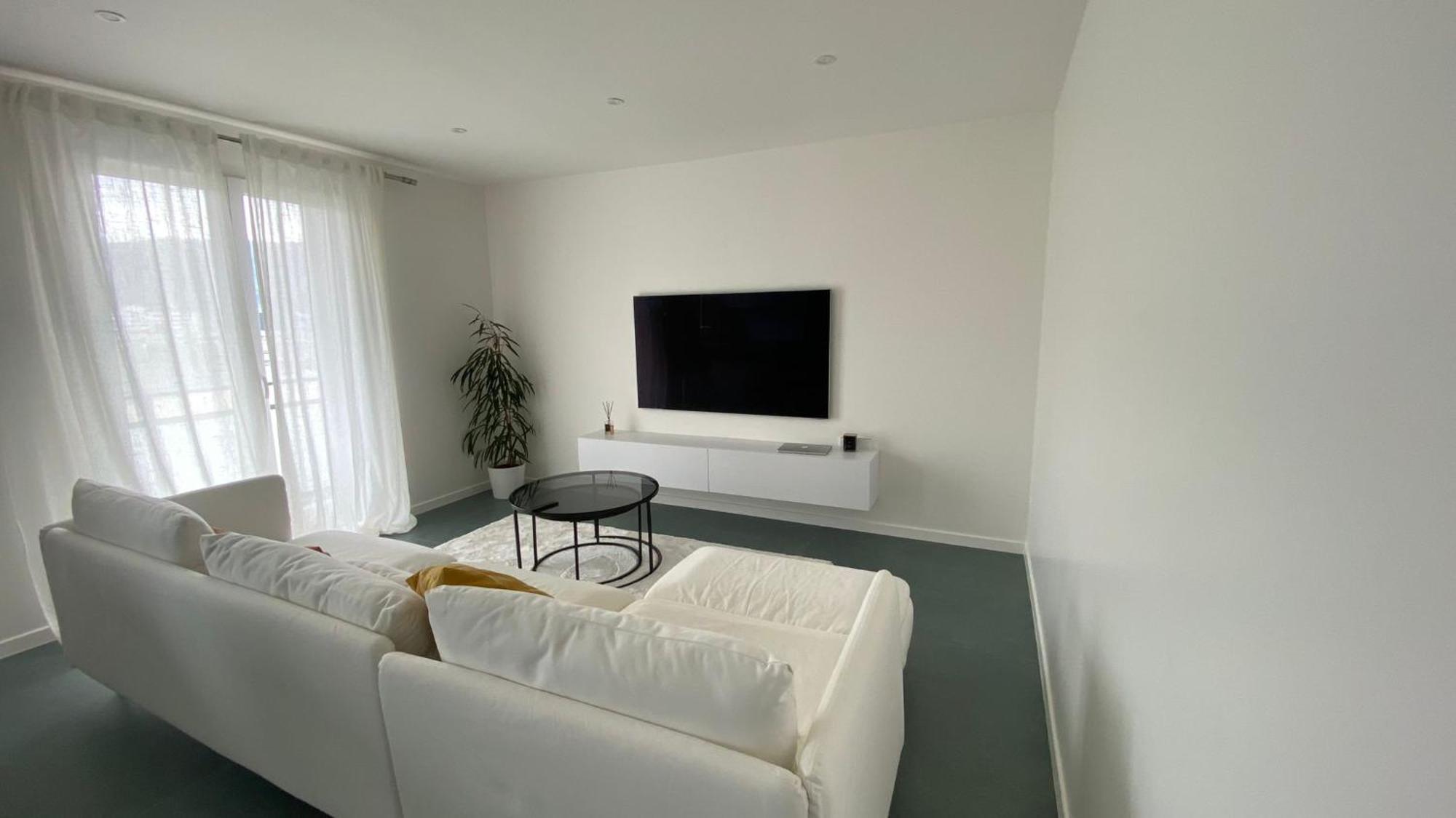 Modern Green & White - Apartments T3 60M2 Annecy - Parking Prive - Wifi - Netflix エクステリア 写真
